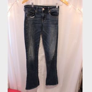 American Eagle Dark Denim Bootcut Jeans